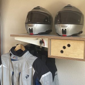 Biker-Garderobe
