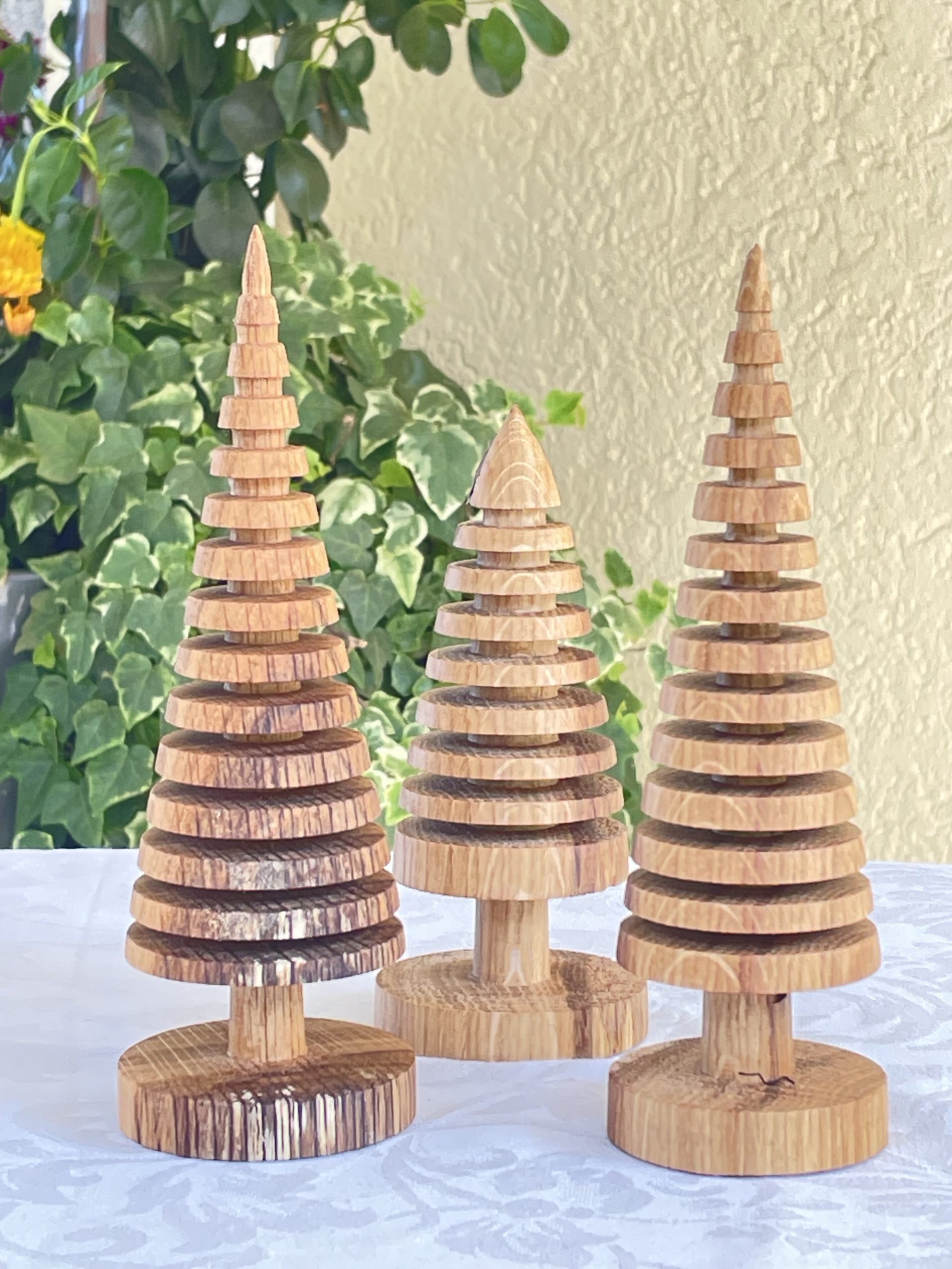 Holzbäumchen aus Eiche – Bild 4