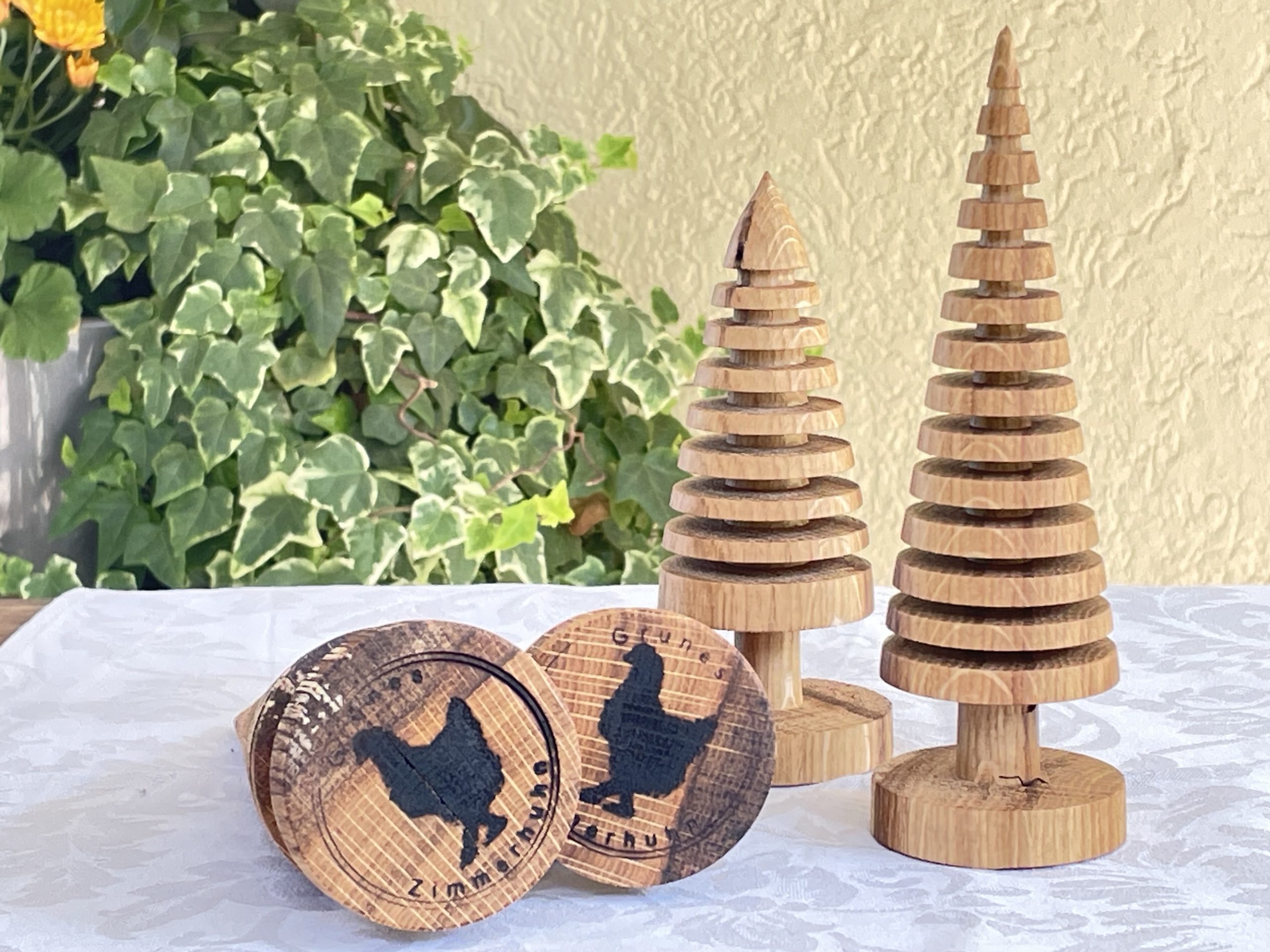 Holzbäumchen aus Eiche – Bild 5