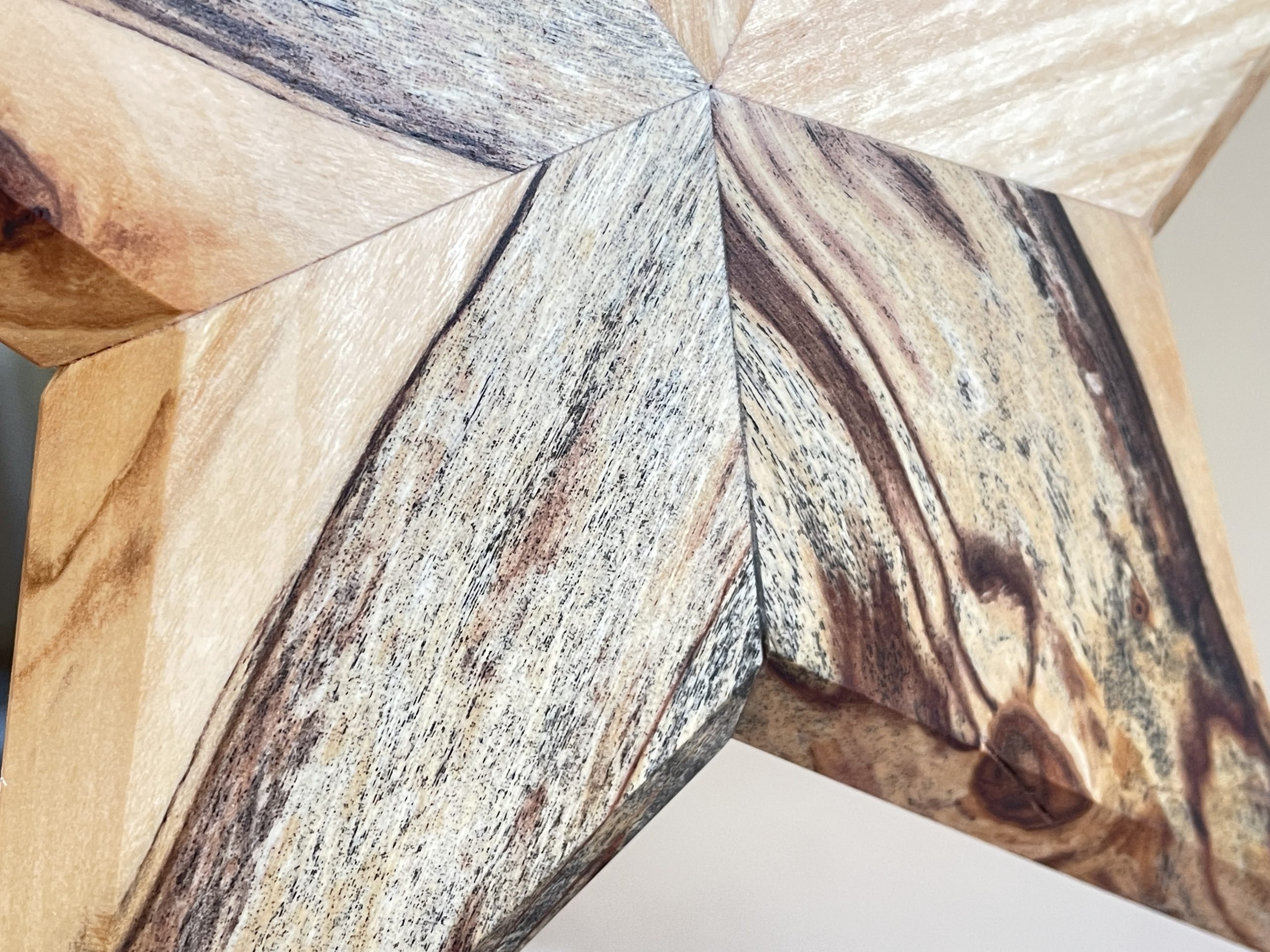 Tolle Weihnachtssterne zum Aufhängen, Birke – Bild 6