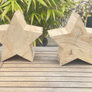 XL Sterne Eiche, naturbelassen